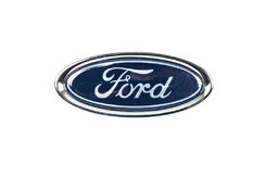 Эмблема передняя (на защелках) для Ford Fiesta 2008-2017 гг.