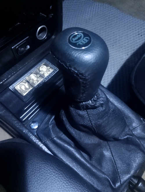 Ручка КПП (шкіра) для Audi 80/90 1987-1996.