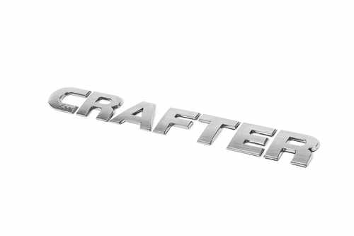 Напис Crafter (косою шрифт) для Volkswagen Crafter 2006-2017рр.