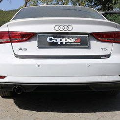 Накладка на задній бампер EuroCap ( ABS) для Audi A3 2017-2020 рр.