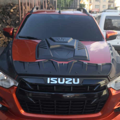 Накладка на капот (ABS) для Isuzu D-Max 2019↗ рр.