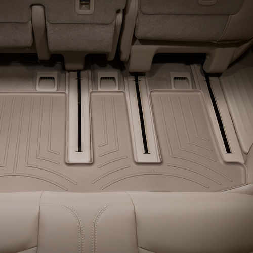 Килими гумові WeatherTech Infiniti Qx-60 14+ третій ряд беж. 454453