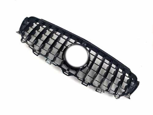 Решітка радіатора Panamericana в стилі AMG GT на автомобілі Mercedes Benz E Class (W213) 2016 - н. в.