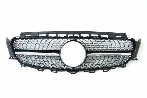 Решітка радіатора Diamond Sport в стилі 43 AMG на автомобілі Mercedes Benz E Class (W213) 2016 - н. в.