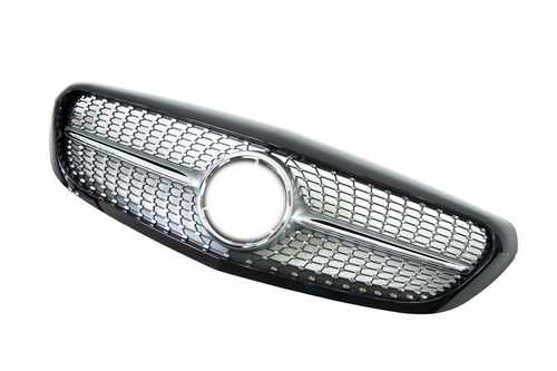 Решітка радіатора Mercedes C-Class W205 2014-2018 Classic Black Chrom