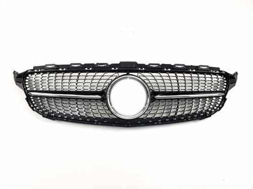 Решітка радіатора Mercedes C-Class W205 2014-2018 Diamond Black