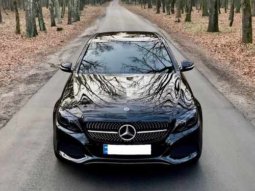 Решітка радіатора Mercedes C-Class W205 2014-2018 Diamond Black