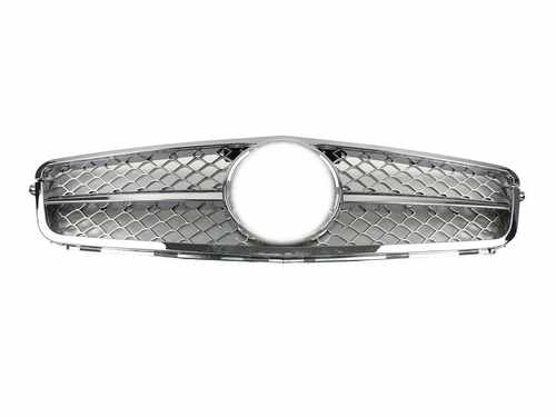 Решітка радіатора Mercedes C-Class W204 2006-2013 SL Chrome