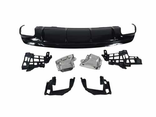 Дифузор заднього бампера Mercedes W117 CLA-Class 2013-2017р.