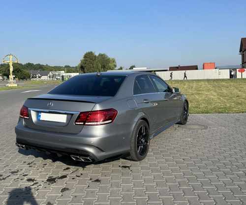Дифузор з насадками Mercedes E-Class W212 2013-2016 рік (AMG)