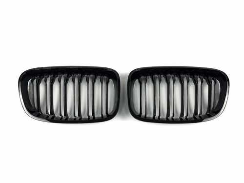 Решітка радіатора ніздрі BMW 1 Series F20 2011-2015 рік Чорний Глянець