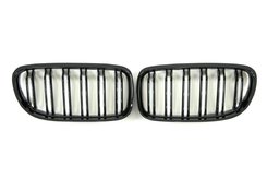 Решітка радіатора ніздрі BMW 3 Series E90/E91 2008-2012 рік Чорний Глянець