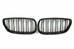 Решітка радіатора ніздрі BMW 3 Series E92/E93 2006-2010р Чорний Глянець