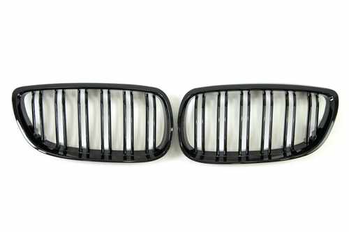 Решітка радіатора ніздрі BMW 3 Series E92/E93 2006-2010р Чорний Глянець