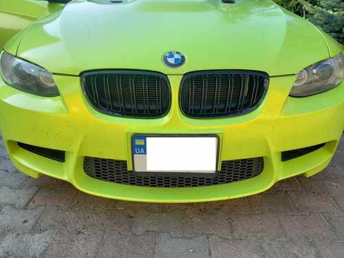Решітка радіатора ніздрі BMW 3 Series E92/E93 2006-2010р Чорний Глянець