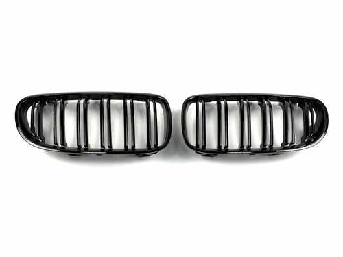 Решітка радіатора ніздрі BMW 3 Series E92/E93 2010-2013 рік Чорний Глянець
