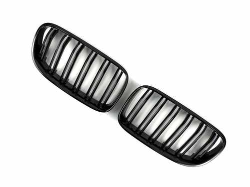 Решітка радіатора ніздрі BMW 3 Series E92/E93 2010-2013 рік Чорний Глянець