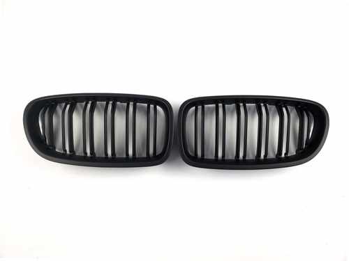 Решітка радіатора ніздрі BMW 5 Series F10/F11 2010-2017рік Чорні Матові