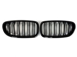 Решетка радиатора ноздри BMW 5 Series F10/F11/F18 2010-2017год Черный Глянец