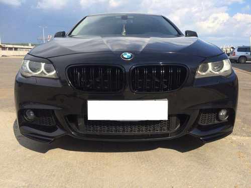 Решітка радіатора ніздрі BMW 5 Series F10/F11/F18 2010-2017 рік Чорний Глянець
