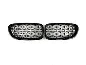 Решітка радіатора ніздрі BMW 5 Series F10/F11/F18 2010-2017 рік Diamond