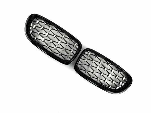 Решітка радіатора ніздрі BMW 5 Series F10/F11/F18 2010-2017 рік Diamond