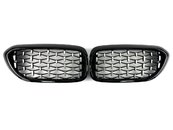 Решітка радіатора ніздрі BMW 5 Series G30/G31 2017-2020 Diamond