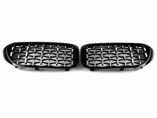 Решітка радіатора ніздрі BMW 5 Series G30/G31 2017-2020 Diamond