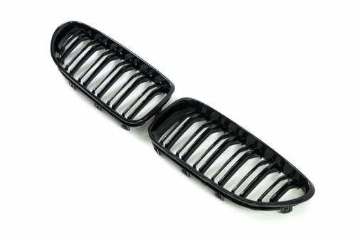 Решітка радіатора ніздрі BMW 6 Series F06/F12/F13 2012-2017 рік Чорний Глянець