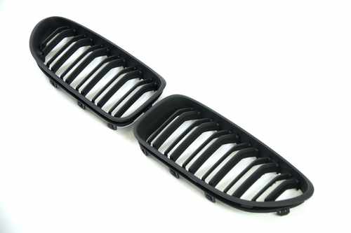Решітка радіатора ніздрі BMW 6 Series F06/F12/F13 2012-2017 рік Чорний Матовий