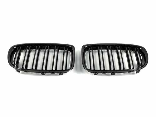 Решітка радіатора ніздрі BMW X1 Series E84 2009-2015 рік Чорний Глянець