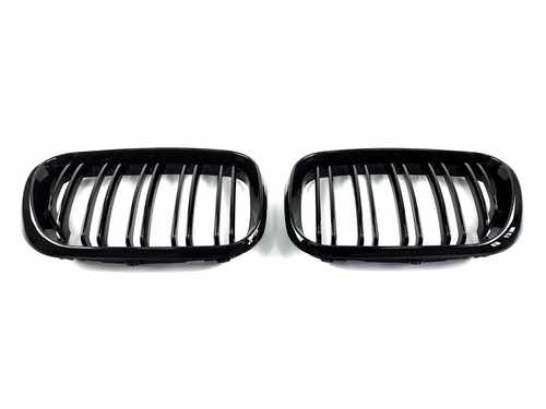Решітка радіатора ніздрі BMW X5 Series E53 1999-2003 рік Чорний Глянець