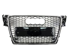Решетка радиатора Audi А4 RS4 2008-2012г Chrome Black