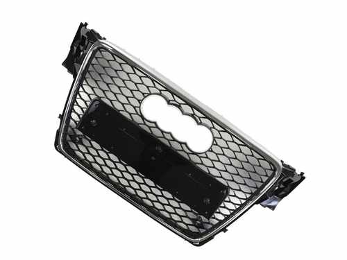 Решітка радіатора Audi А4 RS4 2008-2012г Chrome Black