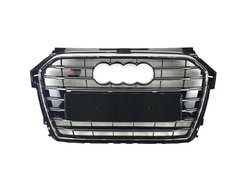 Решітка радіатора Audi A1 S1 2014-2018 Chrome Black
