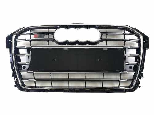 Решітка радіатора Audi A1 S1 2014-2018 Chrome Black
