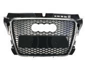 Грати радіатора Audi A3 RS 2008-2012 Chrome Black