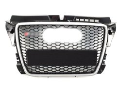 Грати радіатора Audi A3 RS 2008-2012 Silver Black