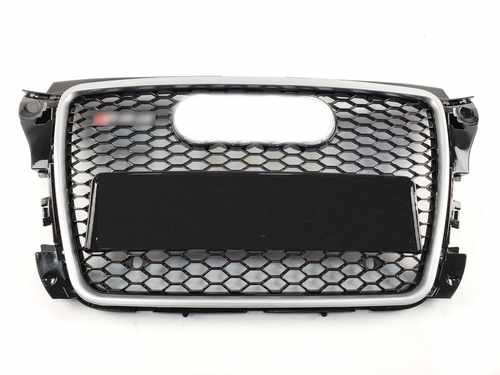 Грати радіатора Audi A3 RS 2008-2012 Silver Black