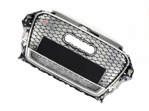 Решітка радіатора Audi A3 RS3 2013-2015 рік Chrome Black Quattro