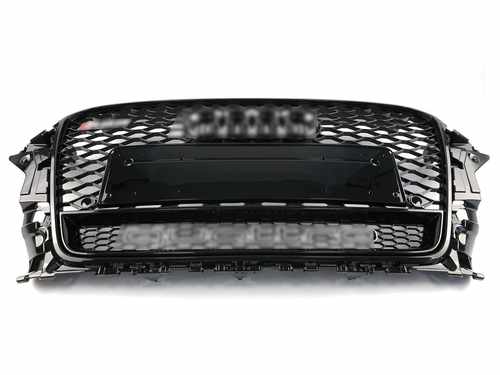 Решітка радіатора Audi A3 RS3 2013-2015 рік Full Black Quattro
