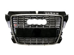 Решітка радіатора Audi A3 S3 2008-2012г Chrome Black