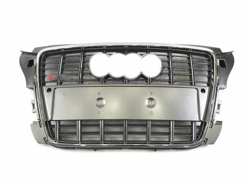 Решітка радіатора Audi A3 S3 2008-2012р Silver Chrome