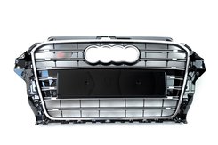 Решітка радіатора Audi A3 S3 2013-2015г Chrome Black