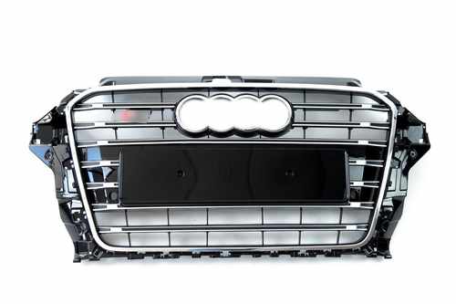 Решітка радіатора Audi A3 S3 2013-2015г Chrome Black