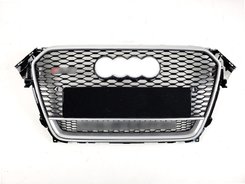 Решітка радіатора AUDI A4 RS4 2013-2015 рік Silver Black Quattro