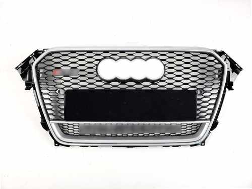 Решітка радіатора AUDI A4 RS4 2013-2015 рік Silver Black Quattro