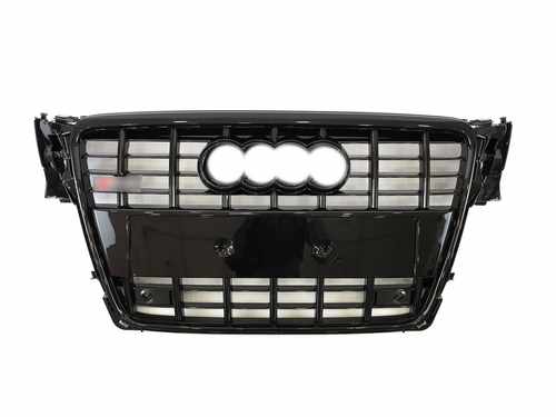 Грати радіатора Audi A4 S4 2008-2012 рік Full Black