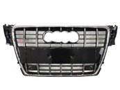 Решітка радіатора Audi A4 S4 2008-2012 Chrome Black