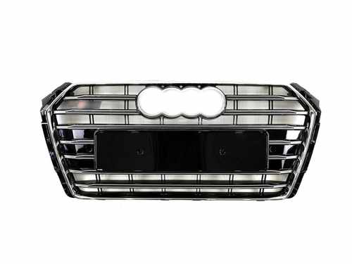 Решітка радіатора Audi A4 S4 2015-2019 Chrome Black